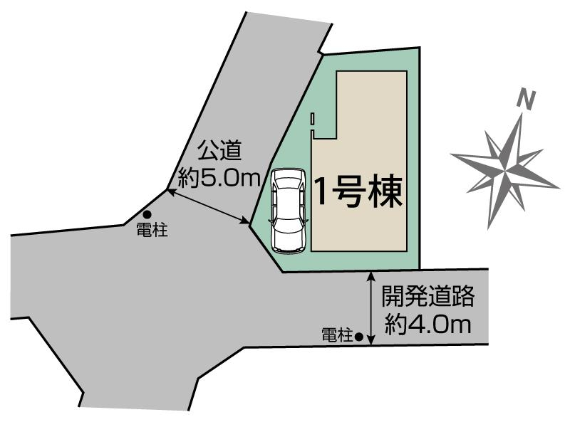 東村山市恩多町2丁目1棟 区画図