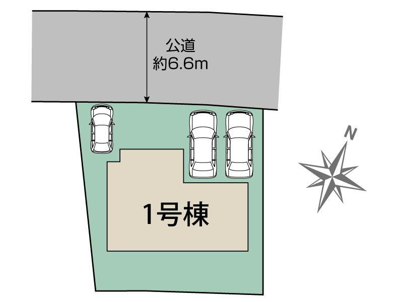 宝塚市光ガ丘2丁目3期1棟 区画図