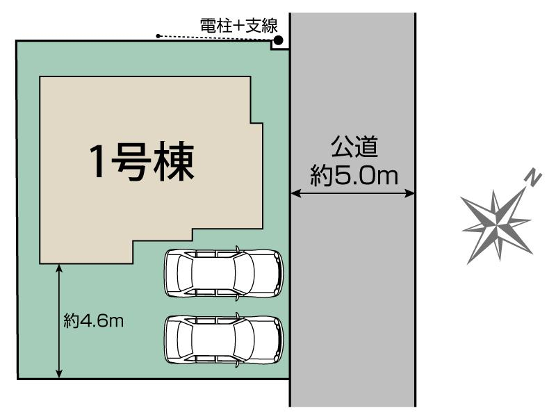 野田市山崎1棟 区画図
