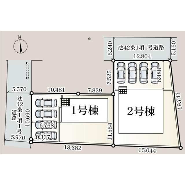クレイドルガーデン鶴岡市大山 第4の見取り図
