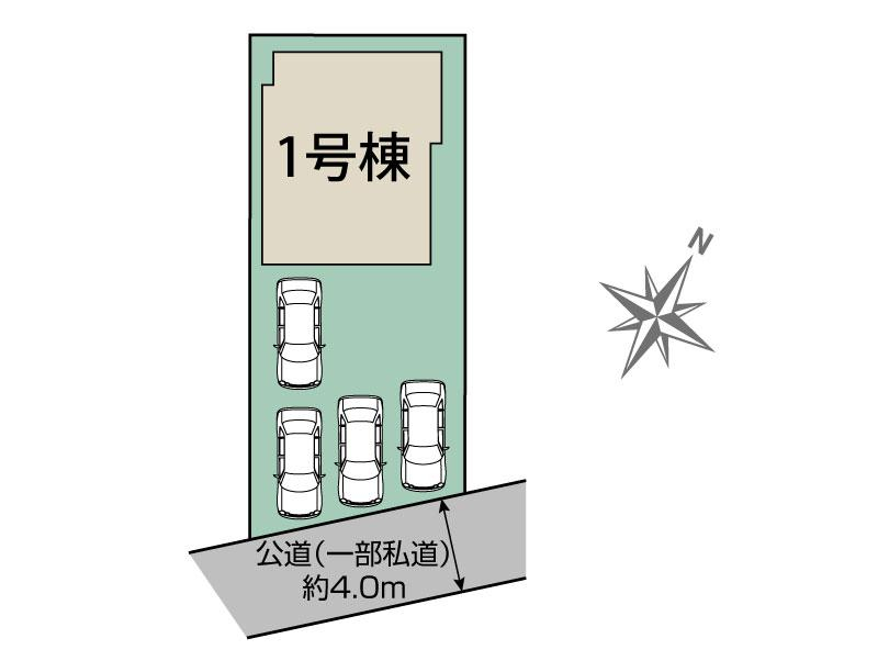 高浜市本郷町3丁目1棟 区画図