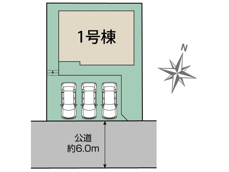 千葉市若葉区都賀の台1丁目2期1棟 区画図