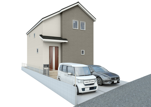 １号棟・２号棟　完成予想図
