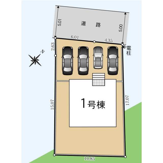 クレイドルガーデン吉田町住吉 第13の見取り図
