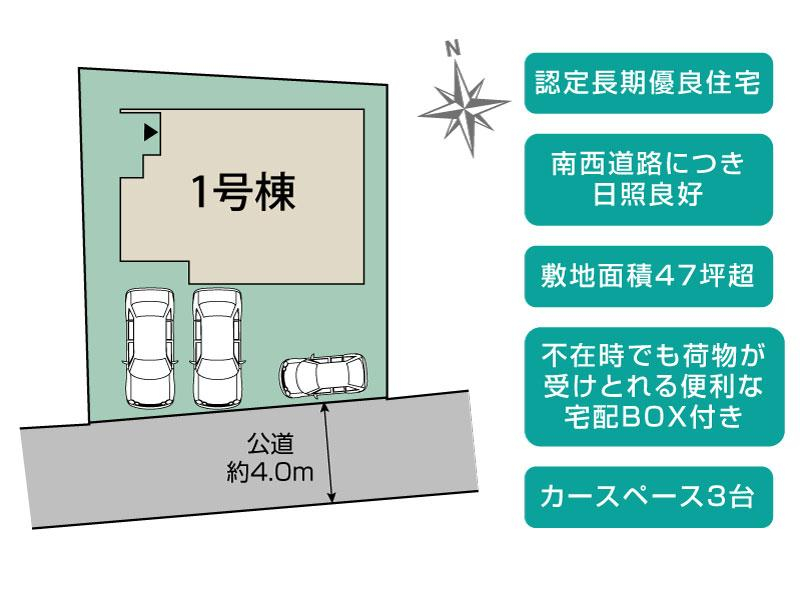 横須賀市太田和2丁目1棟 区画図