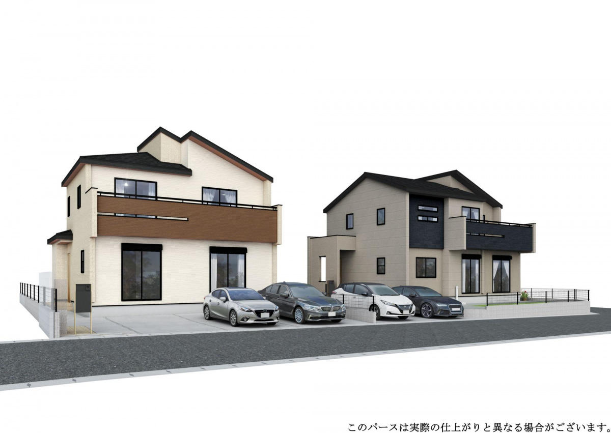 【完成予想図】 仕様等、詳細は東栄住宅 千葉営業所【0120-57-1081】までお問合せください。