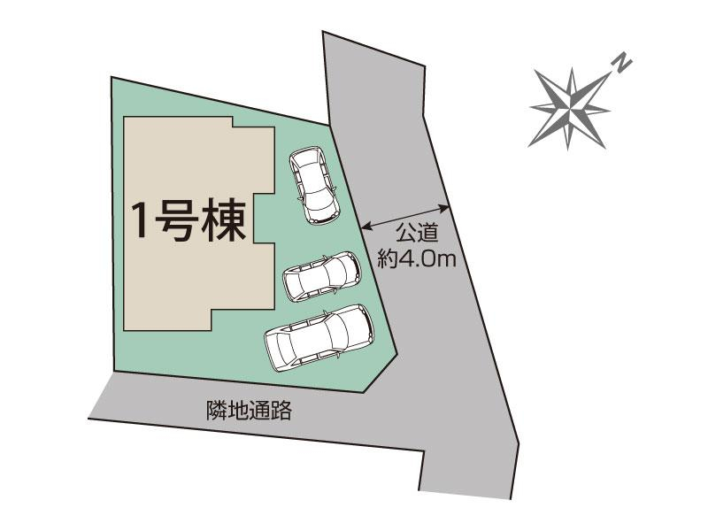 藤沢市打戻2期1棟 区画図