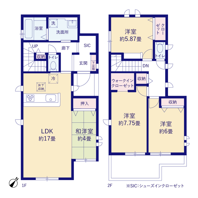 グラファーレ4307松戸市中和倉１２期１１棟の見取り図