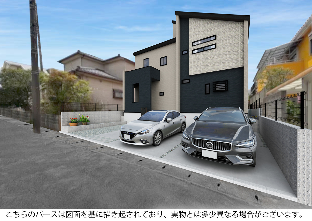 【完成予想図】 仕様等、詳細は東栄住宅 千葉営業所【0120-57-1081】までお問合せください。