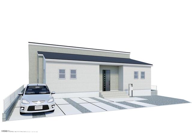 未来を鮮やかに彩る住まい（1号棟）
完成予想図(外観)