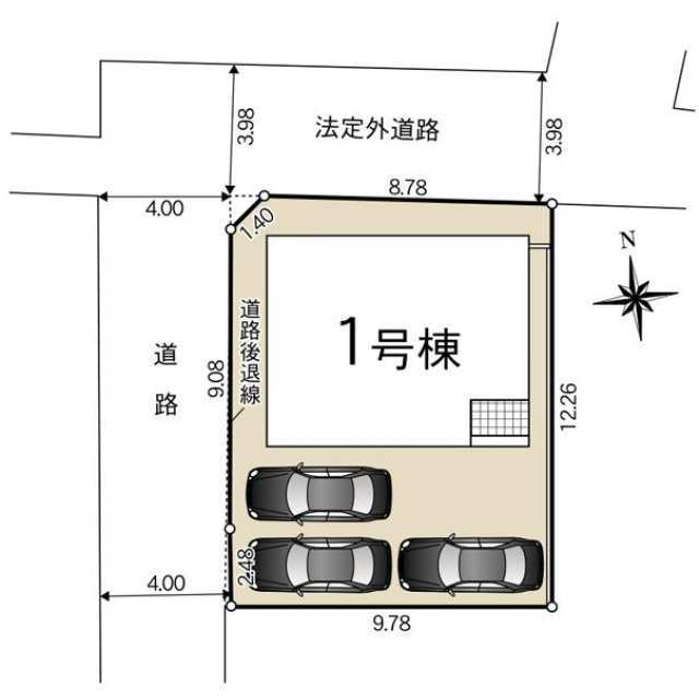【販売中物件：1号棟】