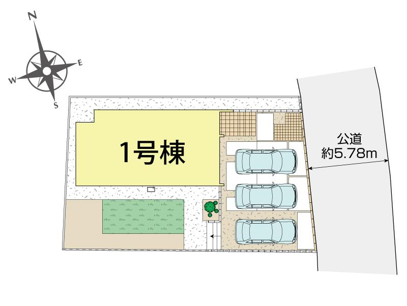 三島市徳倉5丁目1棟 区画図