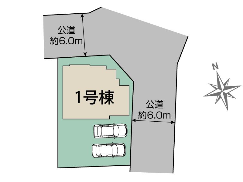 ブルーミングガーデン千葉市稲毛区宮野木町２期１棟の見取り図