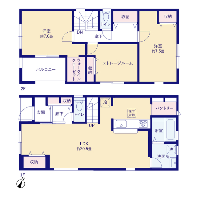 リーブルガーデン那覇市首里大名町の見取り図