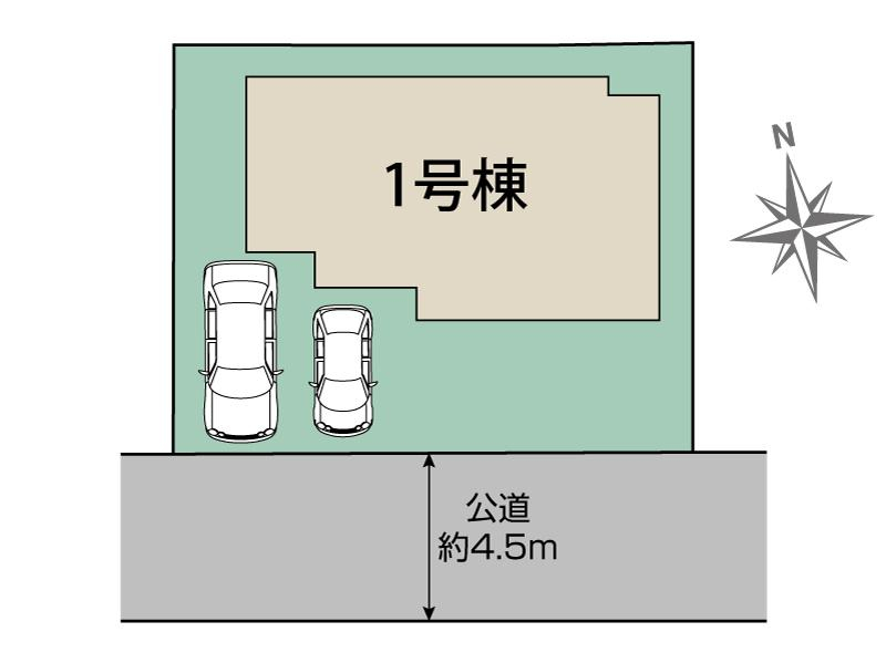 ブルーミングガーデン八千代市八千代台西１０丁目１棟の見取り図