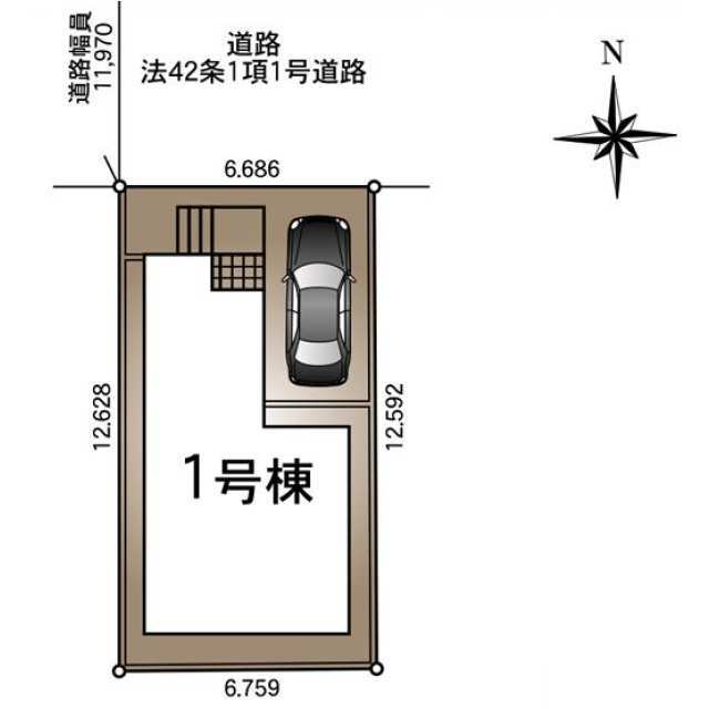 【販売中物件：1号棟】