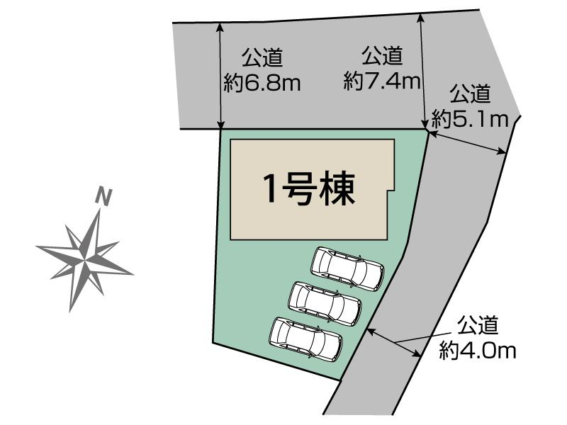 横須賀市林5丁目1棟 区画図