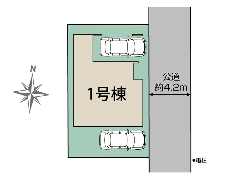 所沢市向陽町1棟 区画図