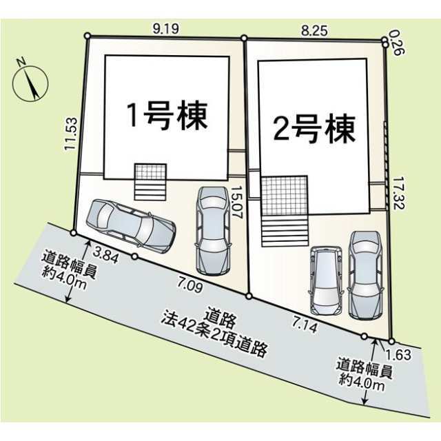 クレイドルガーデン四日市市八王子町 第3の見取り図
