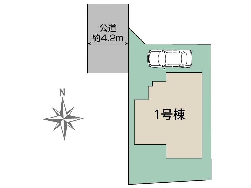 東大和狭山1棟 区画図
