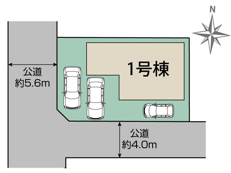 磐田市一言1棟 区画図