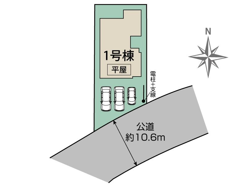 掛川市洋望台1棟 区画図