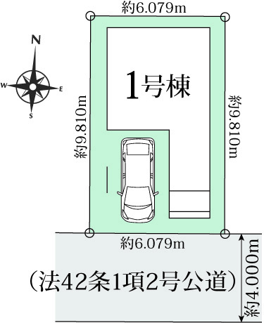 【１号棟】区画図