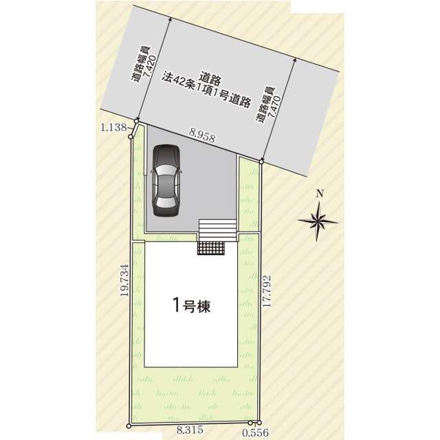 【販売中物件：1号棟】