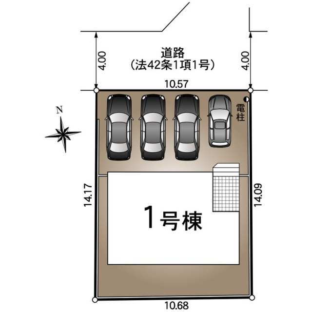 クレイドルガーデン浜松市浜名区豊保 第2の見取り図