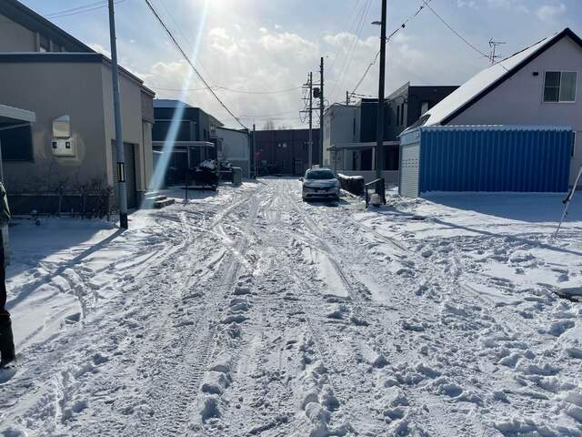 前面道路