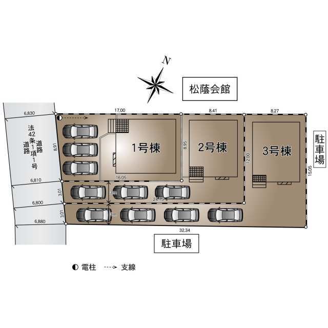 クレイドルガーデン厚木市愛名 第10の見取り図