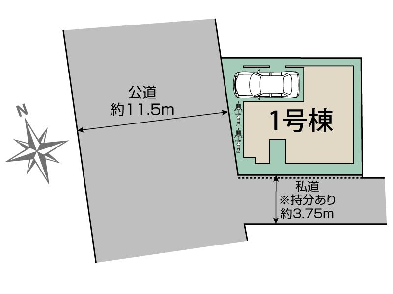 川口市前川2丁目1棟 区画図