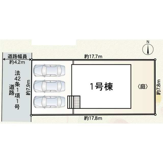 クレイドルガーデン三原市宗郷 第3の見取り図