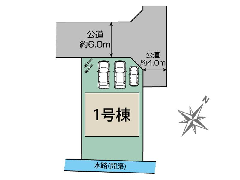 宇土市高柳町1棟 区画図