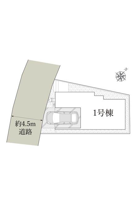 １号棟　区画図面