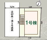 クレイドルガーデン所沢市林 第11の見取り図