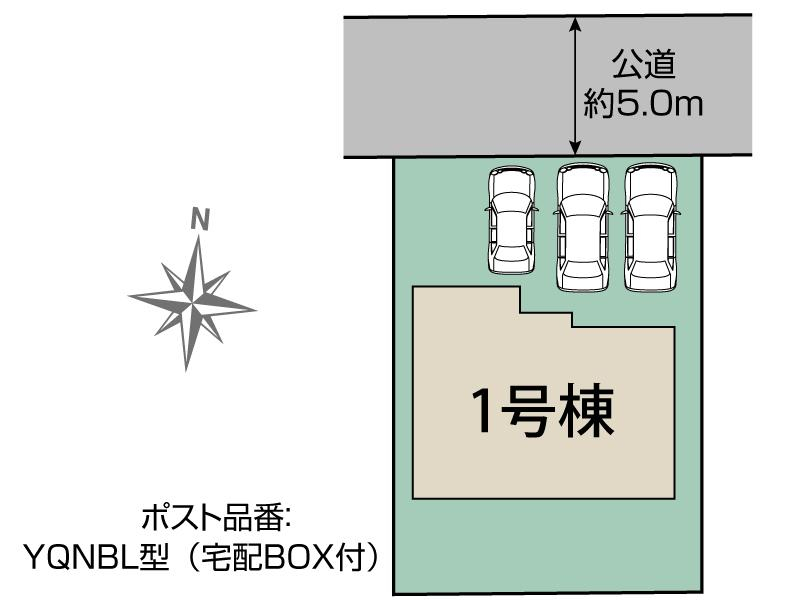 稲沢市北島町笠破1棟 区画図