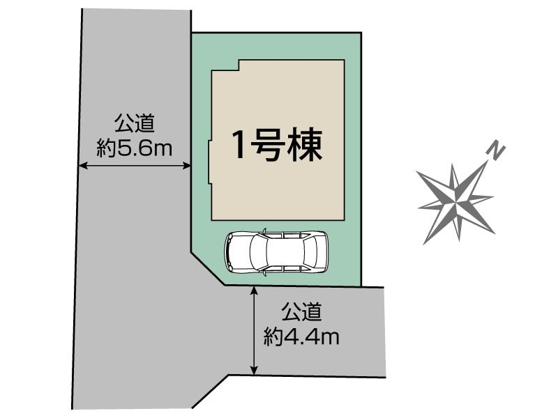 ブルーミングガーデン横浜市泉区中田北３丁目１棟の見取り図