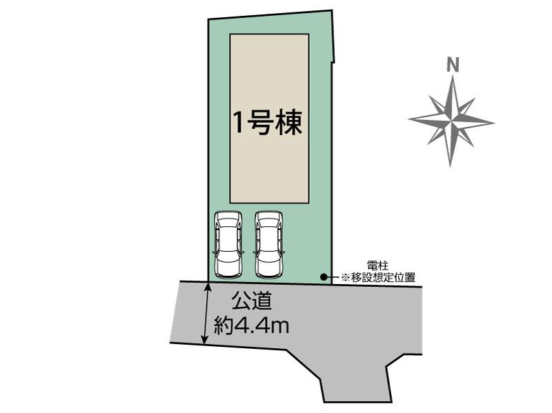 福岡市南区老司3丁目1棟 区画図