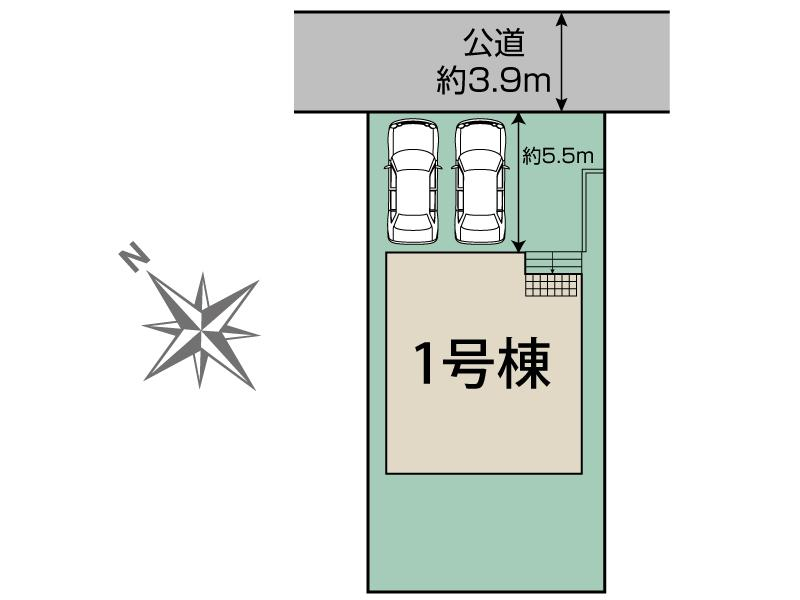 船橋市高根台4丁目1棟 区画図
