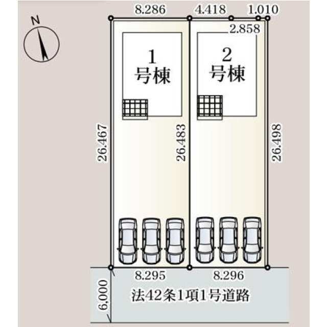 クレイドルガーデン庄内町余目 第7の見取り図