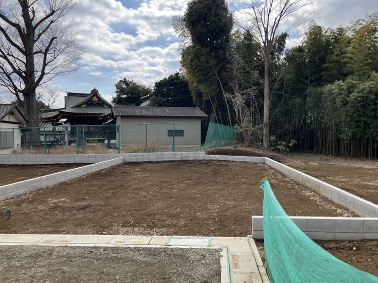 現在は更地の状態です！これからの建築が楽しみになる現地です☆ 