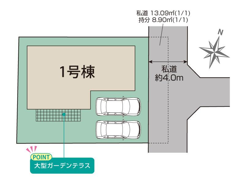 八千代市八千代台東5丁目1棟 区画図