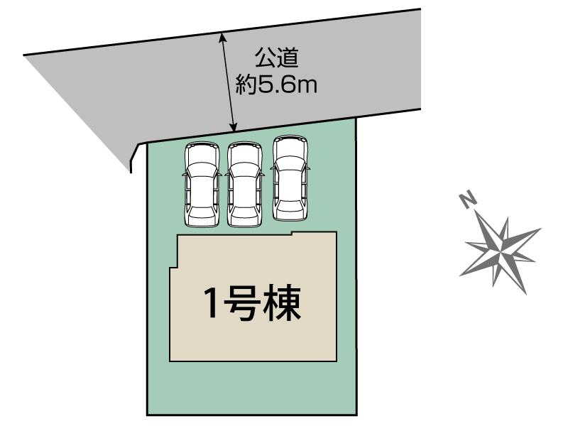 仙台市太白区上野山1丁目1棟 区画図