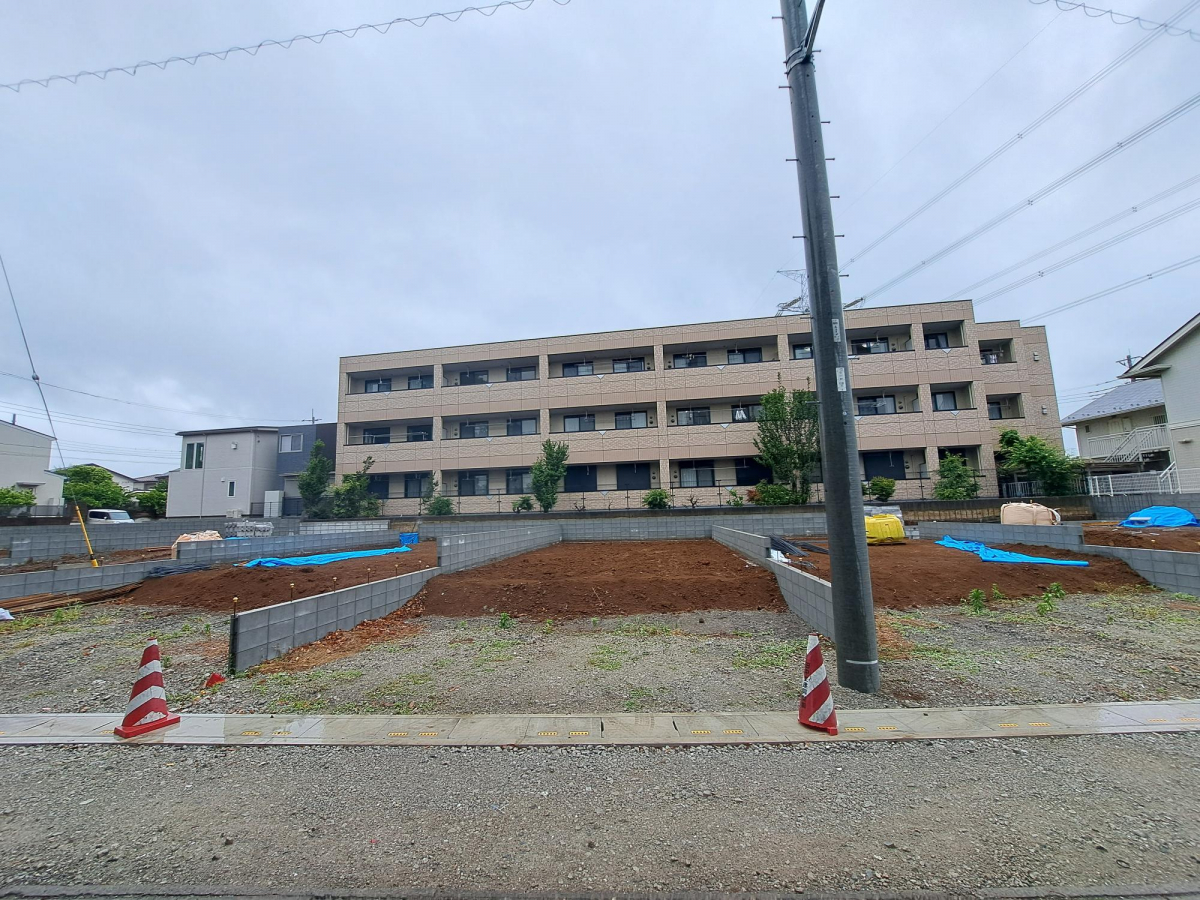 現在は更地の状態です！これからの建築が楽しみになる現地です☆ 