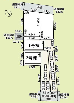 クレイドルガーデン寒川町小谷 第20の見取り図