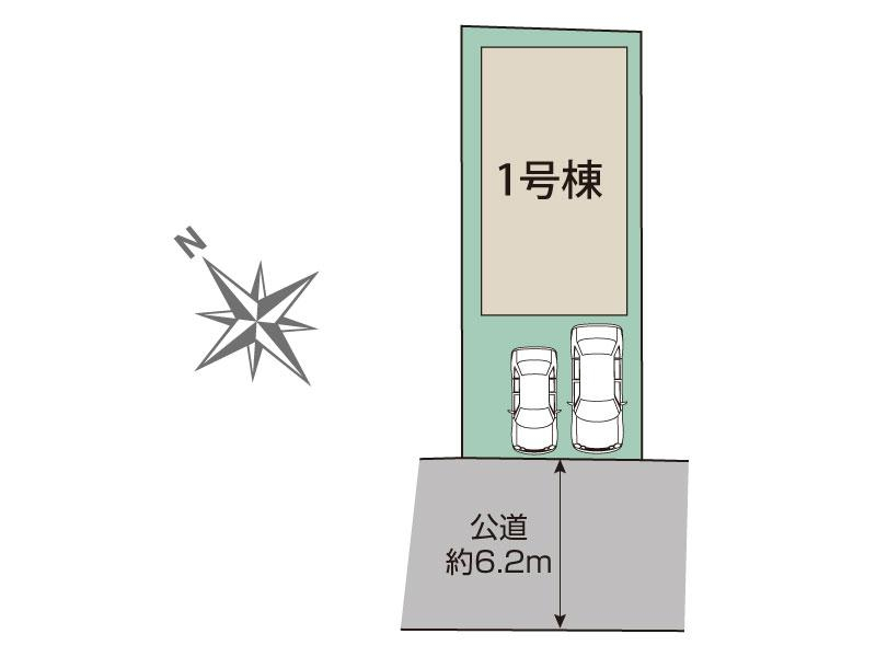 市川市本北方2丁目1棟 区画図