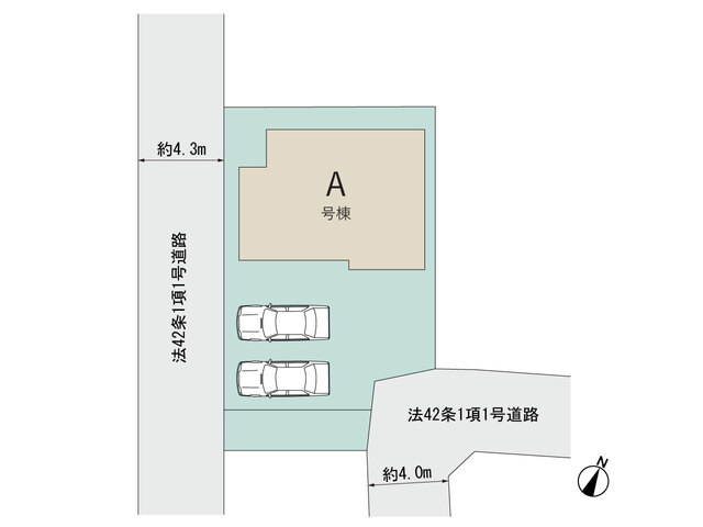 ハートフルタウン綾瀬市深谷上5丁目5172番の見取り図