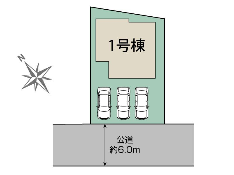 札幌市西区西町北1丁目1棟 区画図
