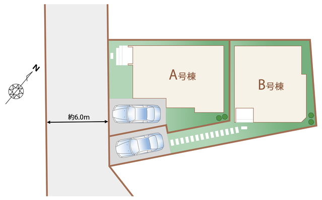ハートフルタウン川口市上青木6丁目32番の見取り図